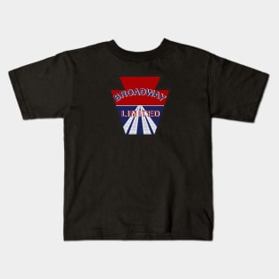 Broadway Limited Streamliner Train Drumhead Kids T-Shirt